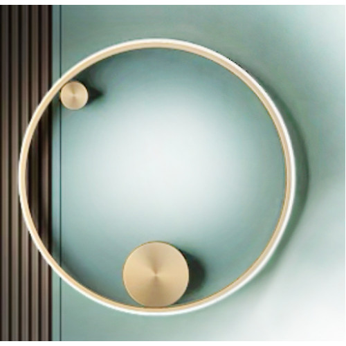 Настінний світильник Anello Elegante 600 GD